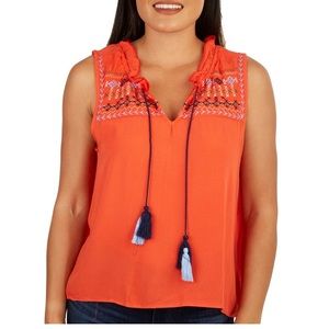 Always indigo blouse